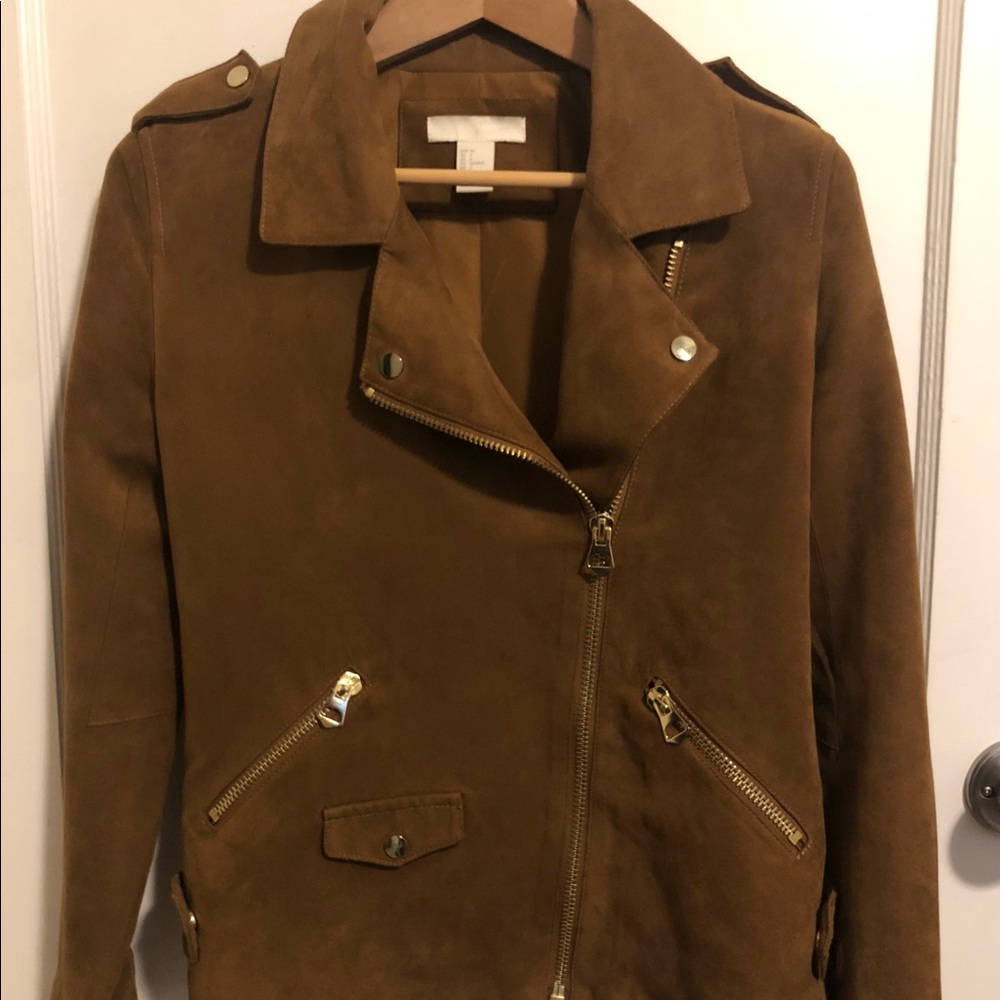 H&M suede jacket
